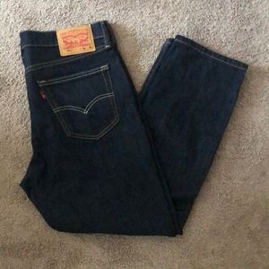 Levi 541 Athletic cut dark wash jeans men’s size 34 x 30 EUC